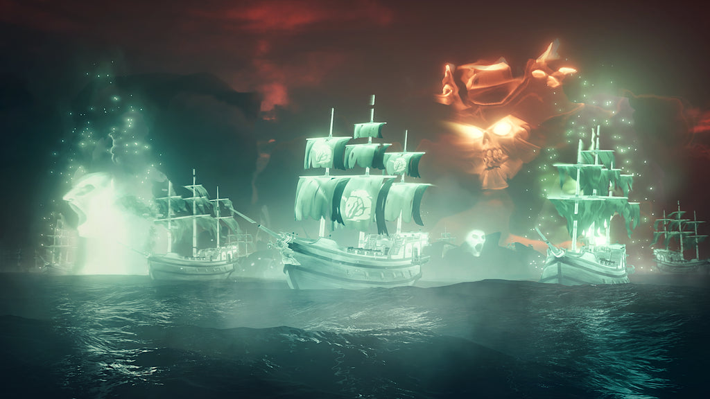 Ghost Ships Come to Sea of Thieves in June's Free Haunted Shores Update