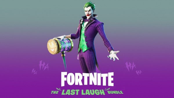 Warner Bros. Games Epic Games and DC Launch Fortnite The Last Laugh Bundle