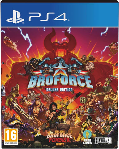 Broforce: Deluxe Edition (PS4) - Gamesoldseparately