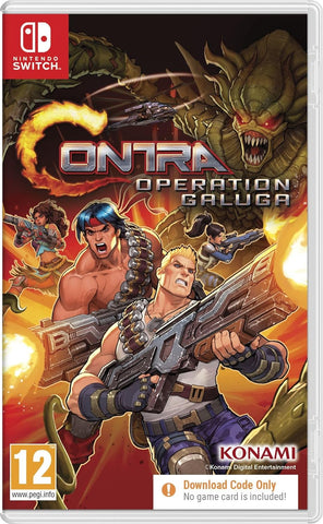 Contra: Operation Galuga (Nintendo Switch) - Gamesoldseparately