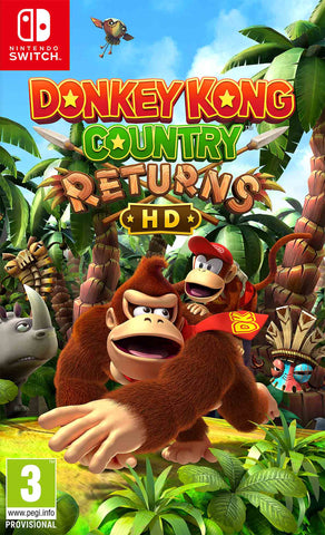 Donkey Kong Country Returns HD (Switch)