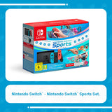 Nintendo Switch Console (Neon Red/Neon Blue) Switch Sports Set + 12 Months NSO