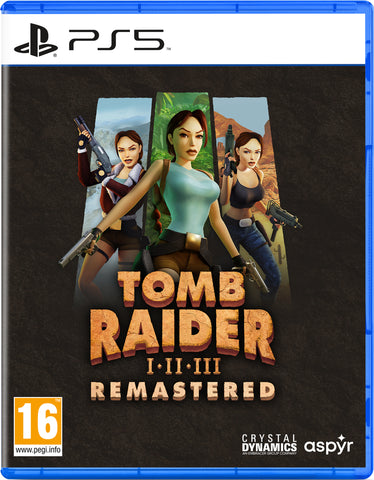 Tomb Raider I-III Remastered Starring Lara Croft: Standard Edition (PS5)