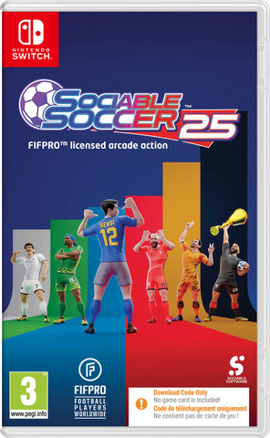 Sociable Soccer 24 [Code In A Box] (Nintendo Switch)