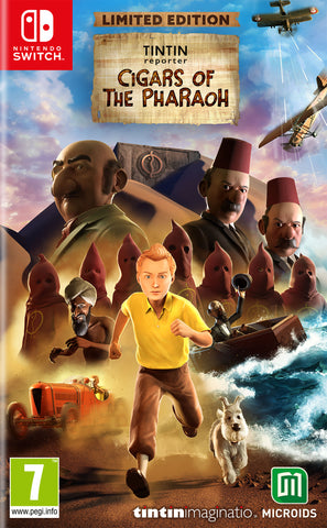 Tintin Reporter: Cigars of the Pharaoh - Limited Edition (Nintendo Switch)