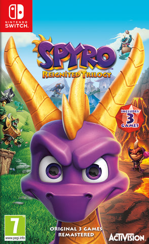 Spyro Trilogy Reignited (Nintendo Switch) - Gamesoldseparately