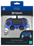 Nacon Ps4 Compact Ctrl Blue Le (Playstation 4) - Gamesoldseparately