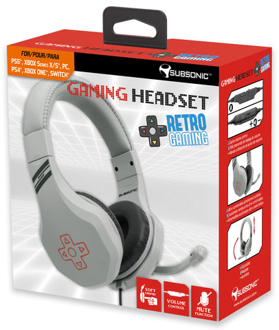 Retro Style Gaming Headset (Accessories (Not Machine Speci) - Gamesoldseparately