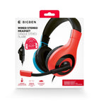 Red And Blue Switch Headset (Nintendo Switch) - Gamesoldseparately