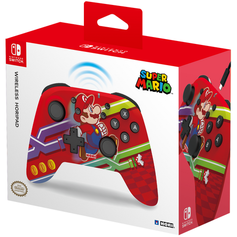 Wireless Horipad Mario (Nintendo Switch) - Gamesoldseparately