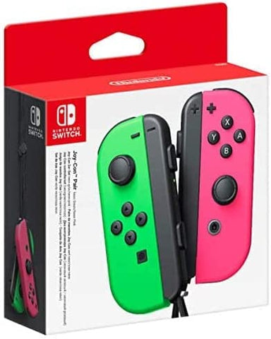 Joy-Con Pair Neon Green/Pink (Nintendo Switch) - Gamesoldseparately